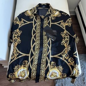 Versace Informal Shirt Silk Twill